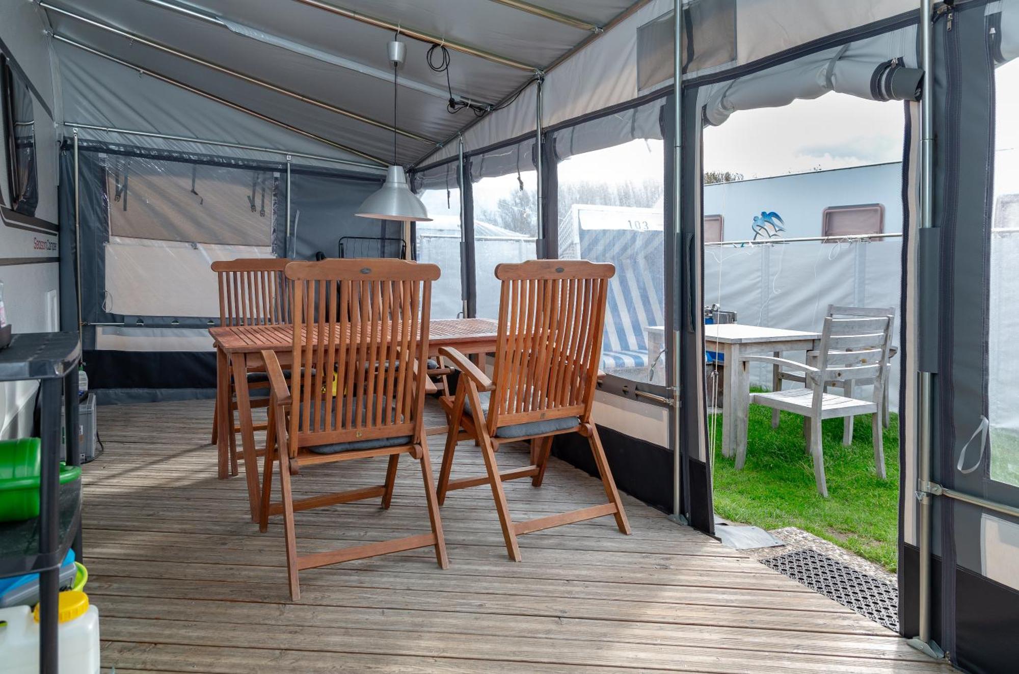 Wohnwagenvermietung Hörnum / Sylt Exterior foto