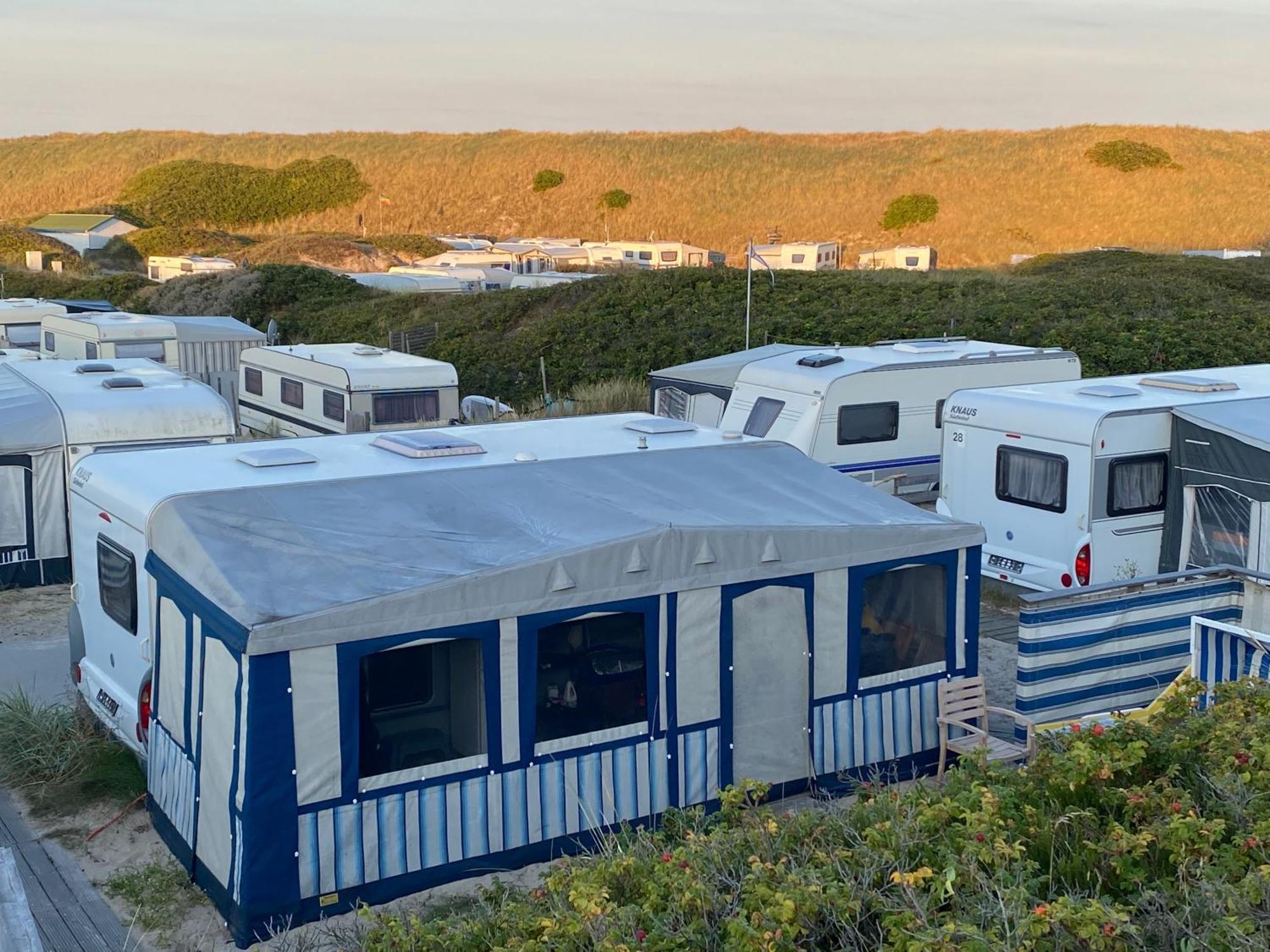 Wohnwagenvermietung Hörnum / Sylt Exterior foto