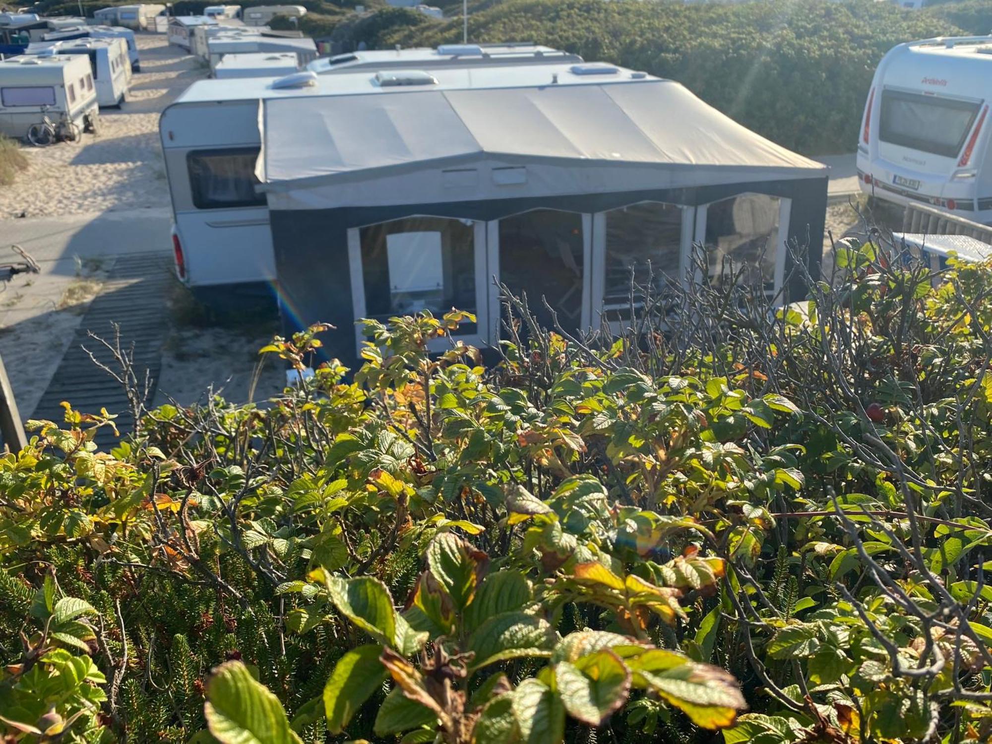 Wohnwagenvermietung Hörnum / Sylt Exterior foto