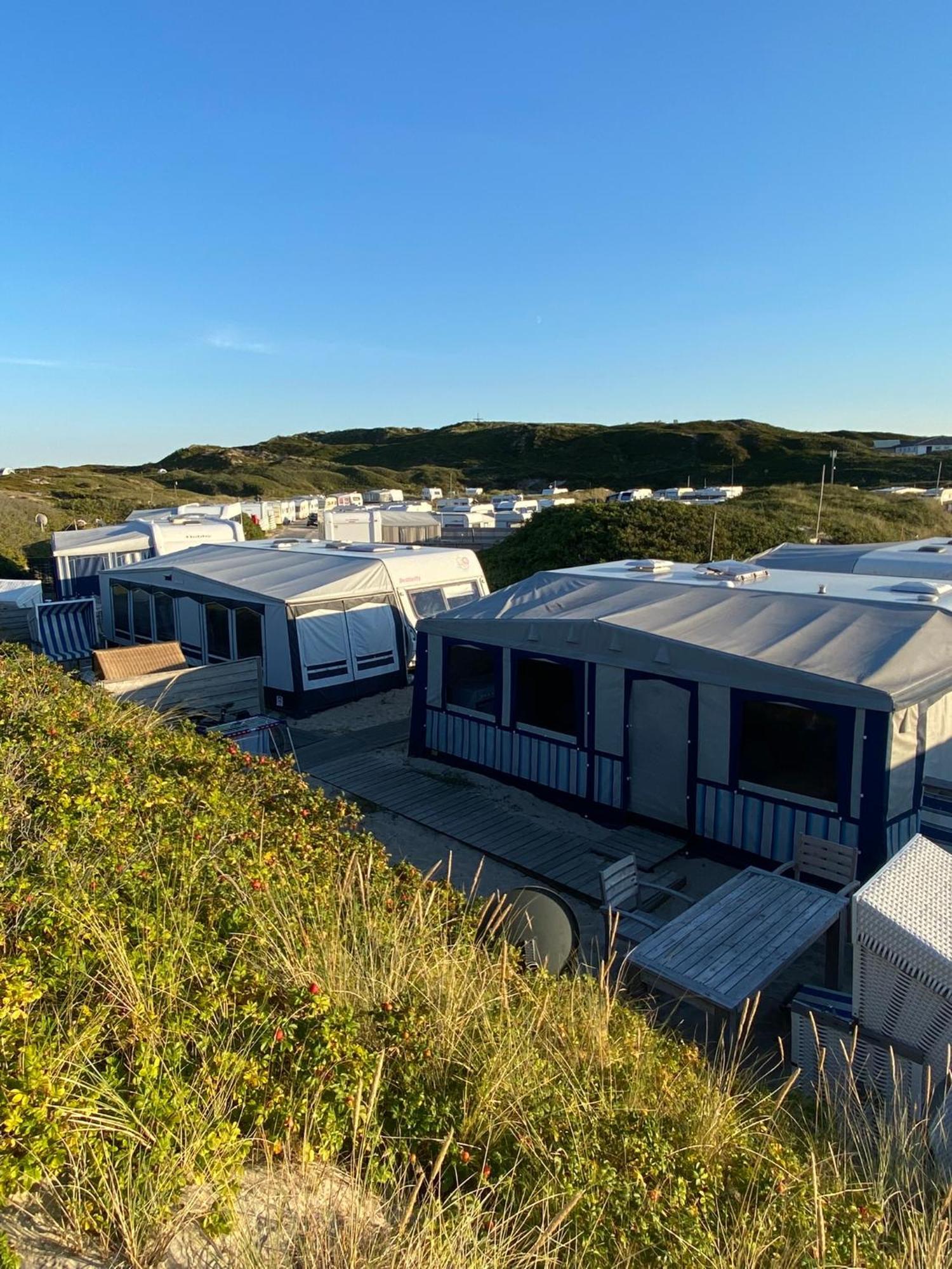 Wohnwagenvermietung Hörnum / Sylt Exterior foto