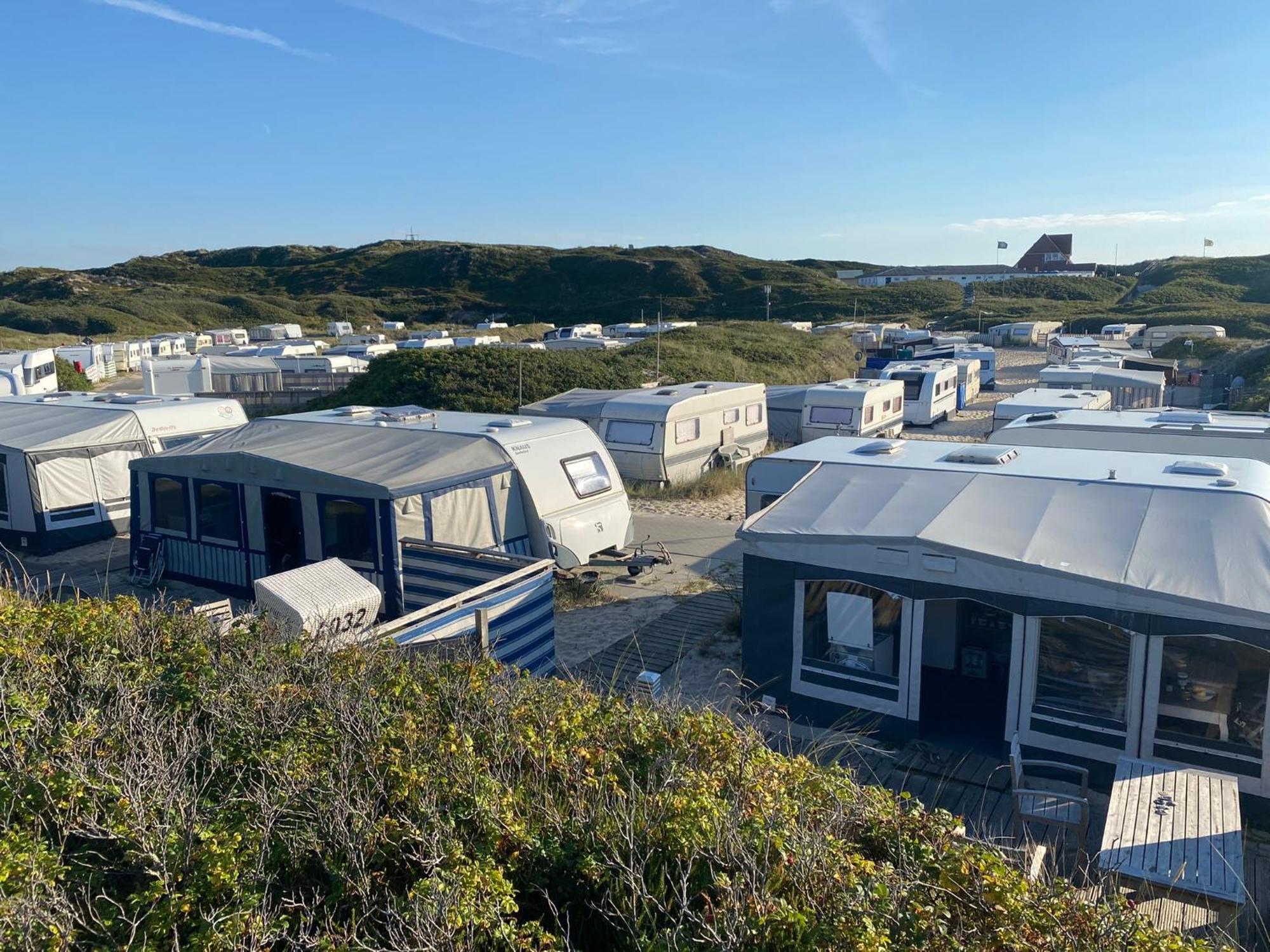 Wohnwagenvermietung Hörnum / Sylt Exterior foto