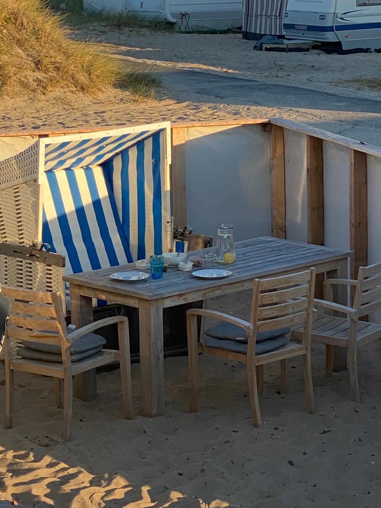 Wohnwagenvermietung Hörnum / Sylt Exterior foto